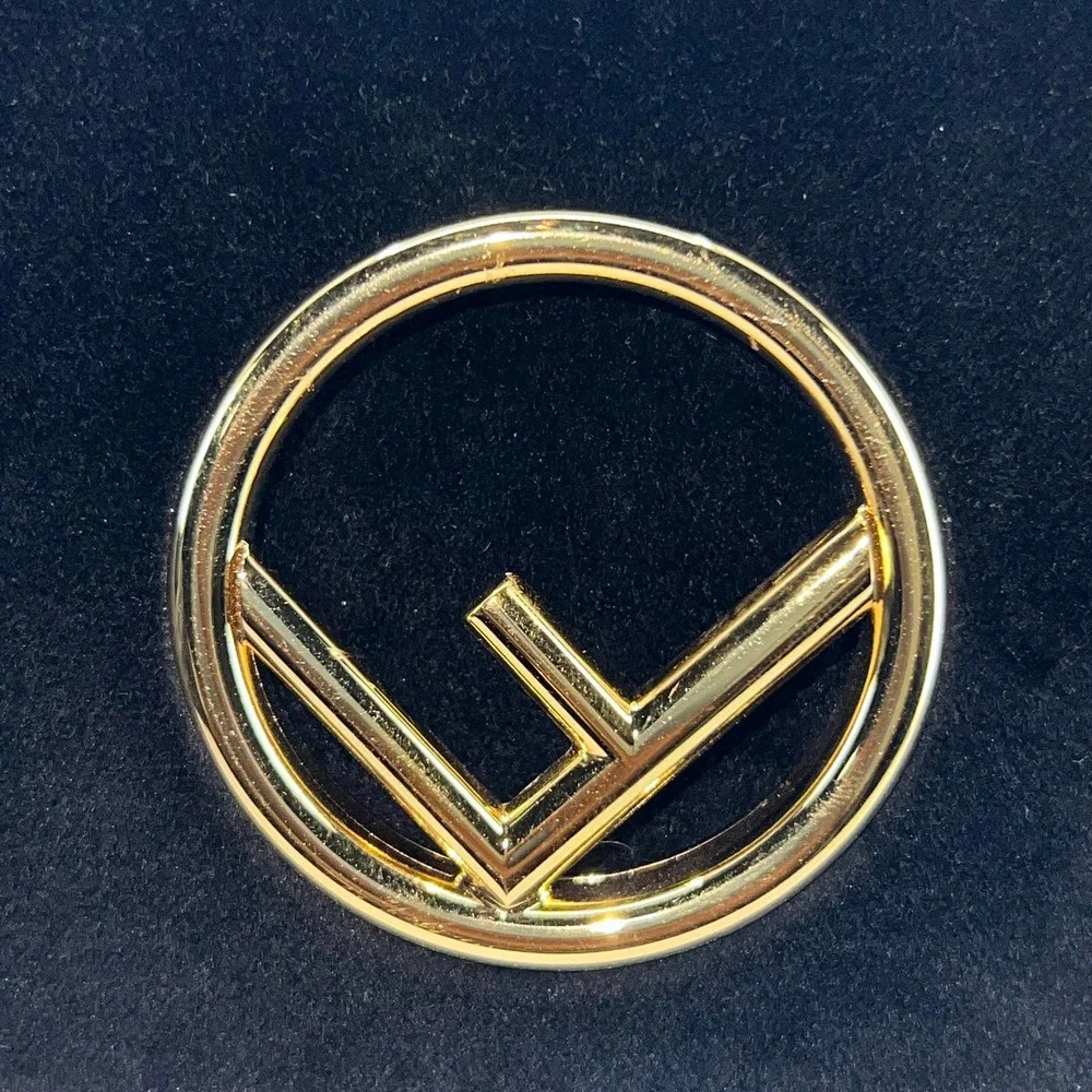 💛SOLD🖤 Fendi Velvet Wallet on Chain in Black - Picture 6 of 11